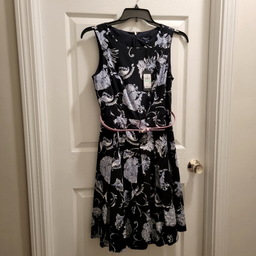 Tommy Hilfiger Navy Floral Dress